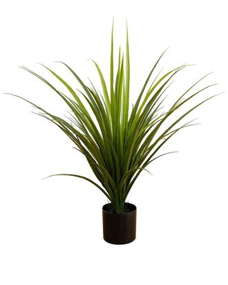 Nearly Natural 2Ft Indoor/Outdoor Uv-Resistant Artificial Grass Plant