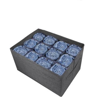 OEM Organizador De Armario, Caj&oacute;n Para Ropa - 12 Compartimentos, Caja De Almacenamiento Para Ropa, Vaqueros, Jers&eacute;is, Toallas, Camisetas, Organizador De A