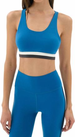 SPLITS59 Womens Maci Airweight Bra In Blue/graphite