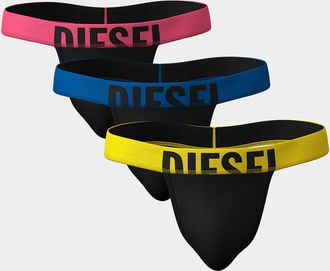 Diesel Men & apos;s Fritz D-Pop 3-Pack Jockstrap Set