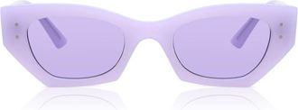Ray-Ban RB4430 Zena 67581A Mens Sunglasses Purple Size 49