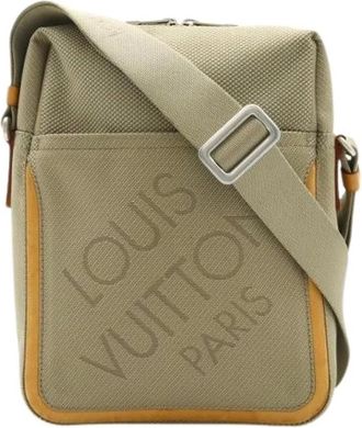 Louis Vuitton Pre-owned Cross Body Bags, female, Beige, Size: ONE SIZE Pre-owned Damier Geant shoulder bag