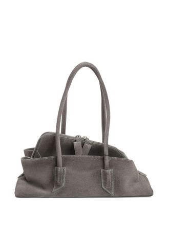 The Attico Grey La Passeggiata Small Shoulder Bag