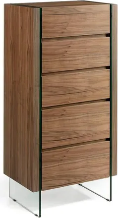 Angel Cerdá Design Kommode Avantgarde 119 x 58 cm - Nussbaum