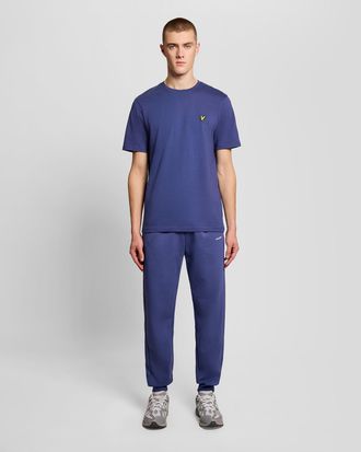 Lyle & Scott Katoenen Blend Script Jogger