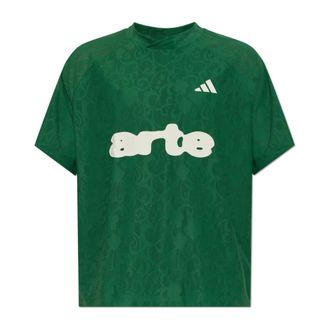 adidas Engineered Lace Jersey - Heren - Sportshirts - Groen - XL - Polyester - Fitness