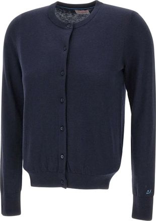 Sun 68 Cardigan con bottoni - Blu