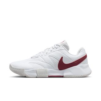 Nike Womens Court Lite 4 Tennis Shoes in White | FD6575-114