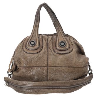 Givenchy Givenchy Medium Nightingale tas in bruin schapenvachtleer