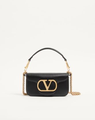 Valentino Garavani Borsa Piccola A Spalla Valentino Garavani Loc&ograve; In Vitello Donna NERO UNI