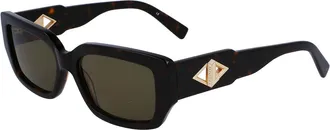 Lacoste L6021S 214 Womens Sunglasses Tortoiseshell Size 55
