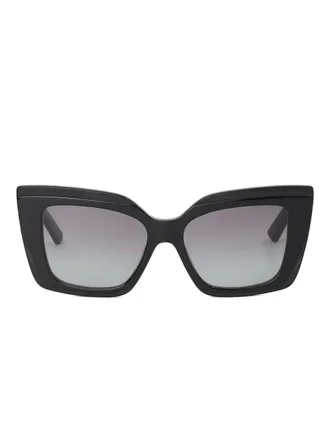 Karl Lagerfeld Zonnebril met cat-eye montuur - Zwart