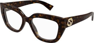 Gucci Demo Square Ladies Eyeglasses GG1847O 004 53