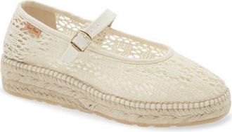 Toni Pons Inca Espadrille Wedge in Ivory at Nordstrom, Size 5.5-6Us