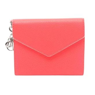 Dior Pre-owned Wallets, female, Red, Size: ONE SIZE Pre-owned Diorissimo Trifold Wallet