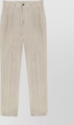 Incotex tailored trousers with pockets and loops