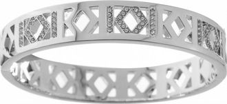 Karl Lagerfeld Womens 5483638 Ladies Ring - Silver Stainless Steel - One Size