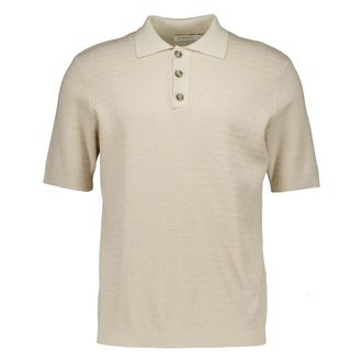 The Goodpeople Polo Shirts, male, Beige, Size: XL Pstructure Polos