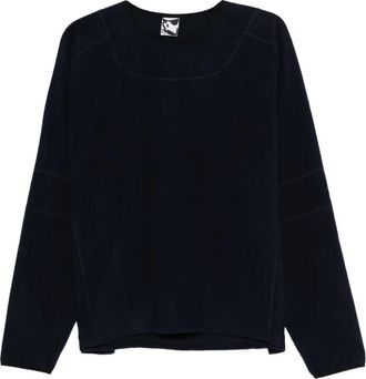 GR10K panelled sweatshirt - Blue