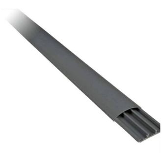 Trade Shop Trade Shop - 2 Canalina Cavi Plastica Ct2 Grigia 2mt 75x20mm 5627520f A Pavimento Calpestabile