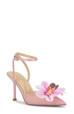 Jessica Simpson Vilyria Embellished Pointed Toe Pump in Pink Sugar at Nordstrom, Size 6.5