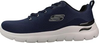 Skechers Arch Fit Summits - Kravel - Heren - Hardloopschoenen - Blauw - 43 EU - Fitness