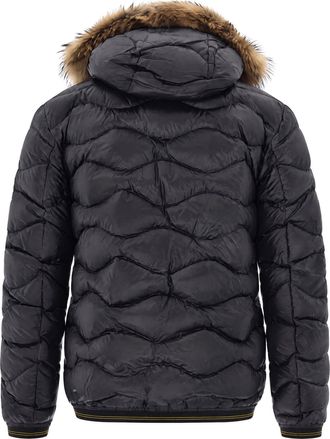 Blauer Wavefur Down Jacket - Black