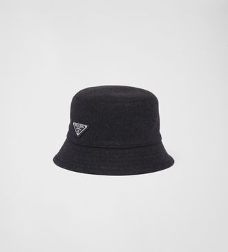Prada Loden Bucket Hat