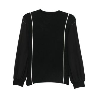 Liu Jo Round-neck Knitwear - female - Liu Jo - Round-neck Knitwear - Black - XS - Knitwear