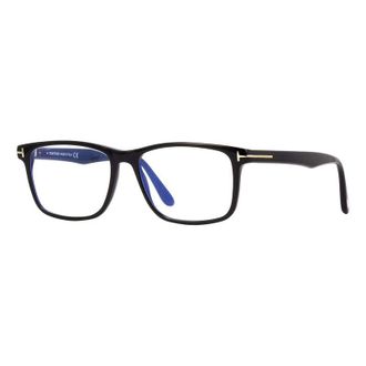 Tom Ford FT5752-B 001 Black/Clear Blue Light Block 53mm