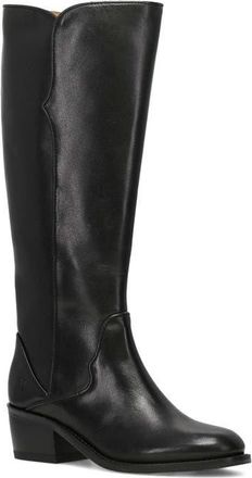 Frye Carson 2 Piping Knee High Boot in Black at Nordstrom, Size 8.5