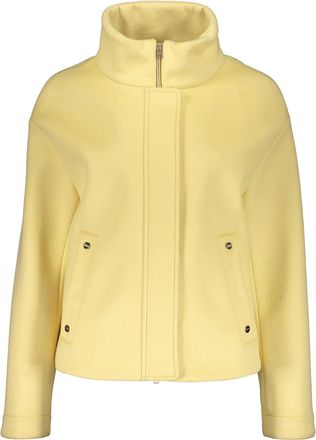 Herno Lightweight Yellow Jacket With Zipper And Collar