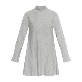 Lisa Yang Cashmere Knitwear, female, Gray, Size: XS Serina Dress