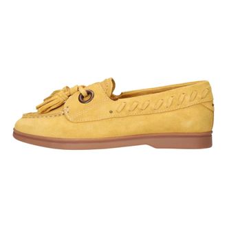Stefano Lauran Dames, Schoenen, Geel, Maat: 40 EU Leer