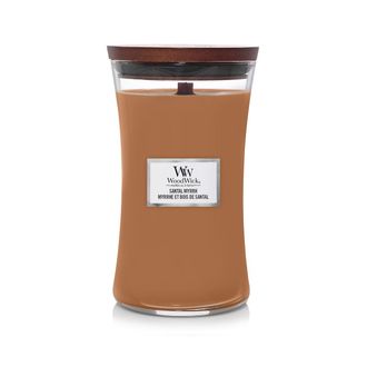 Woodwick Woodwick Santal Myrrh Vela Perfumada Marr&oacute;n 30 Cm