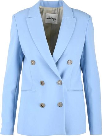 ottod'Ame Blazers - Dames - Blazers - Blauw - L - Polyester - Jassen
