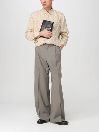 Dolce & Gabbana Mens Short Sleeve Crew Neck Tshirt - Nude Cotton - Size EU 44 (Mens)