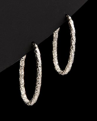 Italian Gold, Inc 14K Italian Gold Oval Hoops