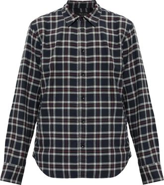 Rag & Bone Heren, Overhemden, Zwart, Maat: XL Katoen
