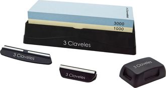 3 Claveles Set Afilado 3 Claveles Con Base 1000/3000