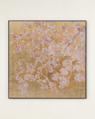 John-Richard Gilded Canopy Original Painting by Teng Fei