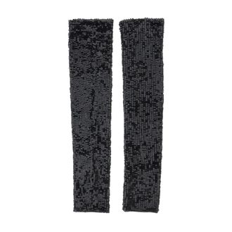P.A.R.O.S.H. P.a.r.o.s.h., Accessoires, Dames, Zwart, ONE Size, Pailletten, Pailletten Sjaal