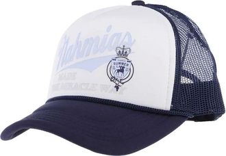 Nahmias logo-print cap - White