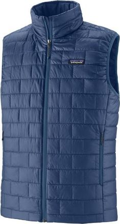 Patagonia Nano Puff Vest Kunstfasergilet für Herren | blau