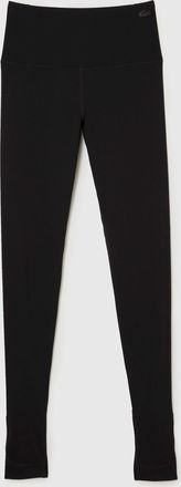 Lacoste Dameslegging van Lacoste met taps toelopende pijpen in zwart