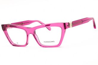 Ferragamo SF3021 665 Transparent Cyclamen 54mm