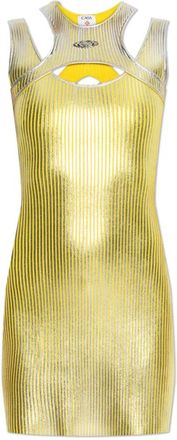 Casablanca Korte Bodycon Jurk - Dames - Korte kleedjes - Geel - S - Kleedjes