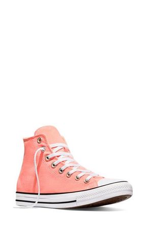 Converse Gender Inclusive Chuck Taylor All Star Canvas High Top Sneaker in All Heat at Nordstrom, Size 5.5