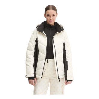 Guess Dames, Jassen, Beige, Maat: XS Leer