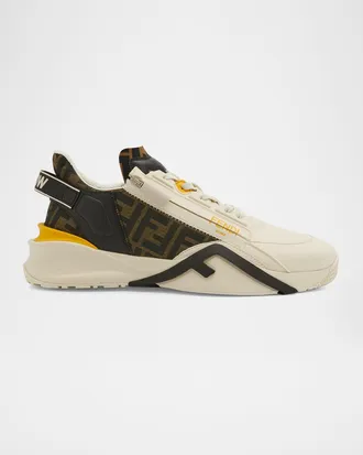 Fendi Men & apos;s FF Flow Mid-Top Sneakers